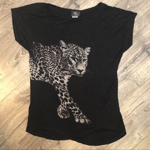 Womens stretchy light black Tshirt
